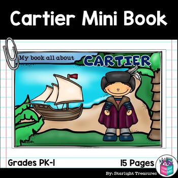 Preview of Jacques Cartier Mini Book for Early Readers: Early Explorers