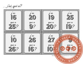 J'ai, qui a?  Classroom activity for learning numbers 1-30