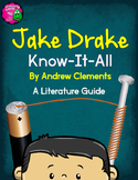 Jake Drake Know-It-All by Clements Novel Study Teaching Un