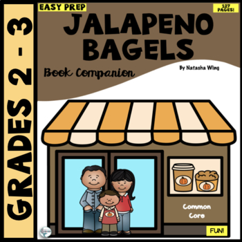 Preview of Jalapeno Bagels Book Companion and Test