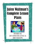 Jalen Waltman's Spanish 4A 2014 Lesson 1