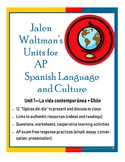 Jalen Waltman's Unit 1 for AP Spanish Language and Culture