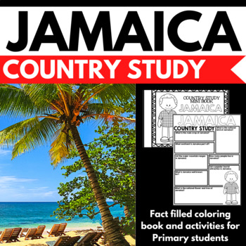Preview of Jamaica Country Study Research Project - Differentiated - Reading Comprehension