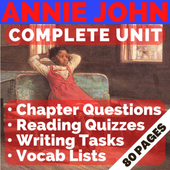 Preview of Jamaica Kincaid's ANNIE JOHN (+ the story "Girl") | 3 Weeks of EDITABLE Lessons!