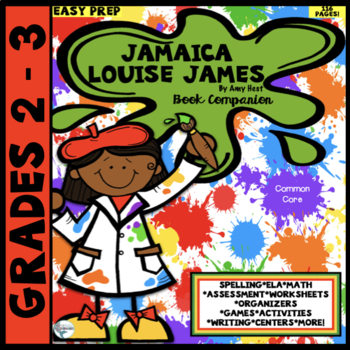 Preview of Jamaica Louise James Book Companion and Test