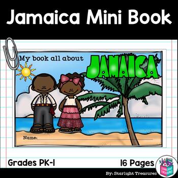 Preview of Jamaica Mini Book for Early Readers - A Country Study