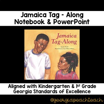 Preview of Jamaica Tag Along Reading Notebook and PowerPoint