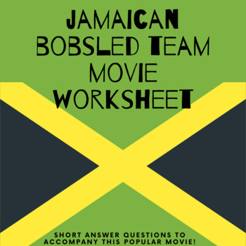 Preview of Jamaican Bobsled Team Movie Worksheet