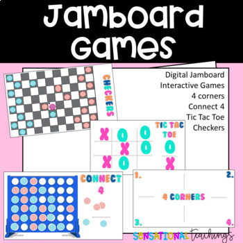 Preview of Jamboard Games | Digital | Virtual Games