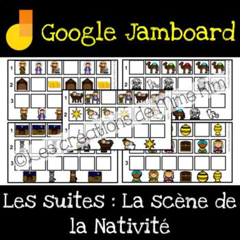 Preview of Google Jamboard : Les suites - La Nativité