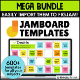 Jamboard Math Templates End of the Year Slides | Morning M
