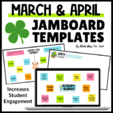 Jamboard Template | Morning Meeting Slides | May Morning W