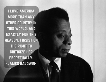 Preview of James Baldwin Quote Poster