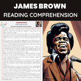 James Brown Reading Comprehension Worksheet | Soul Music a