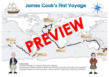 Preview of Captain James Cook Board Game (Part A)