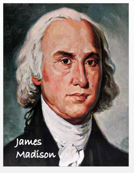 Preview of "James Madison" - Article, Power Point, Activities, Assessment - DL