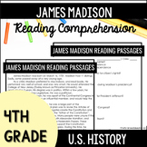 James Madison Reading Comprehension Passages | 4th - 8th |