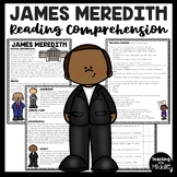 James Meredith Biography Reading Comprehension Worksheet I