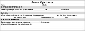 Preview of James Oglethorpe, PebbleGo