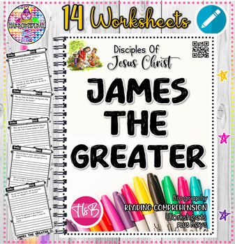 Preview of James The Greater | The Disciples of Jesus Christ | Religious Studies