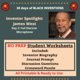 James West Full Lesson Printables (30 Days of Black Inventions)