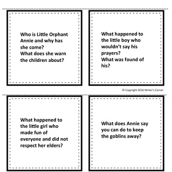 little orphan annie poem analysis