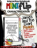 James and the Giant Peach: Interactive Notebook Characteri
