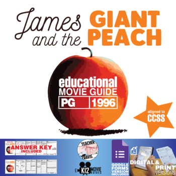 Preview of James and the Giant Peach Movie Guide | Questions | Google Formats (PG - 1996)