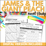 James and the Giant Peach Novel Study - Chapter Questions 