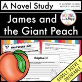 James and the Giant Peach Novel Study Unit - Comprehension | Activities | Tests
