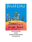 James and the Giant Peach - adapted book picture supported