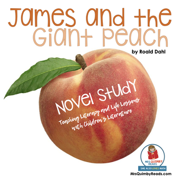Preview of James & the Giant Peach | Book Companion | Grade 3 ELA | Novel Study