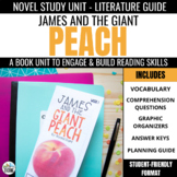 James & the Giant Peach Novel Study: Comprehension Questio