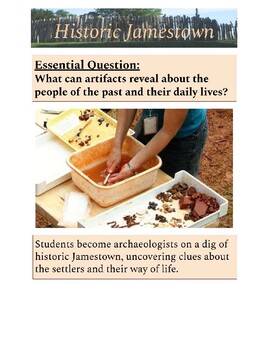 Preview of Jamestown Archaeology Investigation--Constructivist