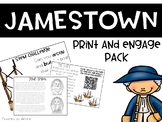 Jamestown Colony worksheet #toast23