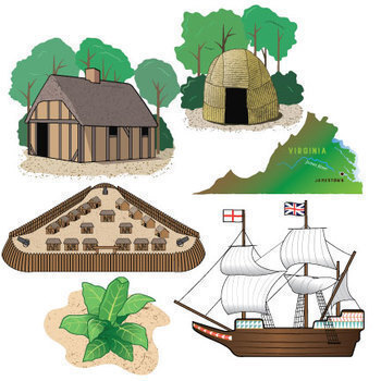 Jamestown Colony Clip Art by Illustration Station | TpT