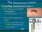 Jamestown Colony - Hardships & Success