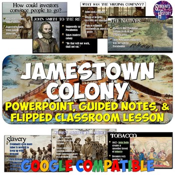 Preview of Jamestown Colony PowerPoint Lesson