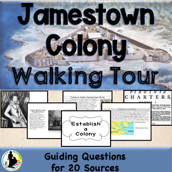 Preview of Jamestown Colony Walking Tour | Distance Learning