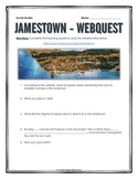 Jamestown Colony - Webquest with Key