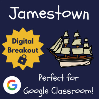 Preview of Jamestown Escape Room |  Thirteen Colonies Digital Breakout