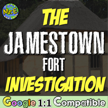 Preview of Jamestown Fort Investigation | Investigate Jamestown and Intro to 13 Colonies!