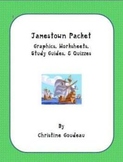 Jamestown Packet - Worksheets, Graphic Organizers, Quizzes