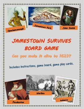 Preview of Jamestown Survives board game