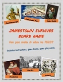 Jamestown Survives board game