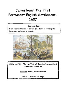 Jamestown The First Permanent English Settlement By Tolu Noah Edd