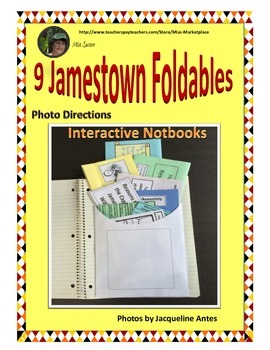 Preview of Jamestown Unit Bundle 1 Foldables