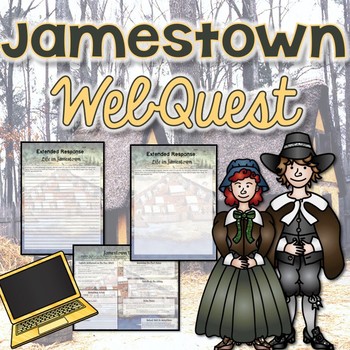 Preview of Jamestown WebQuest Activity