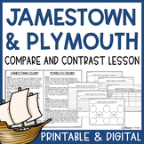 Jamestown and Plymouth Colonies | Compare and Contrast | P