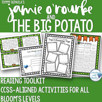 Preview of Jamie O'Rourke and the Big Potato Bloom's Reading Comprehension Toolkit